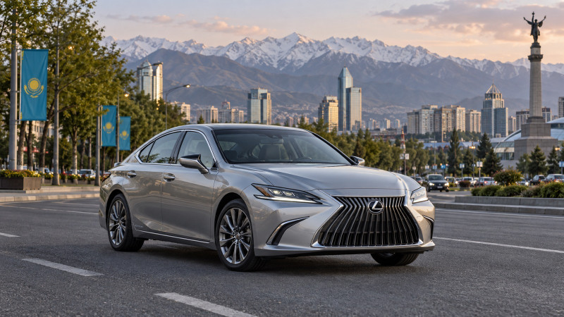 Новый Lexus ES добрался до Казахстана: версии и цены