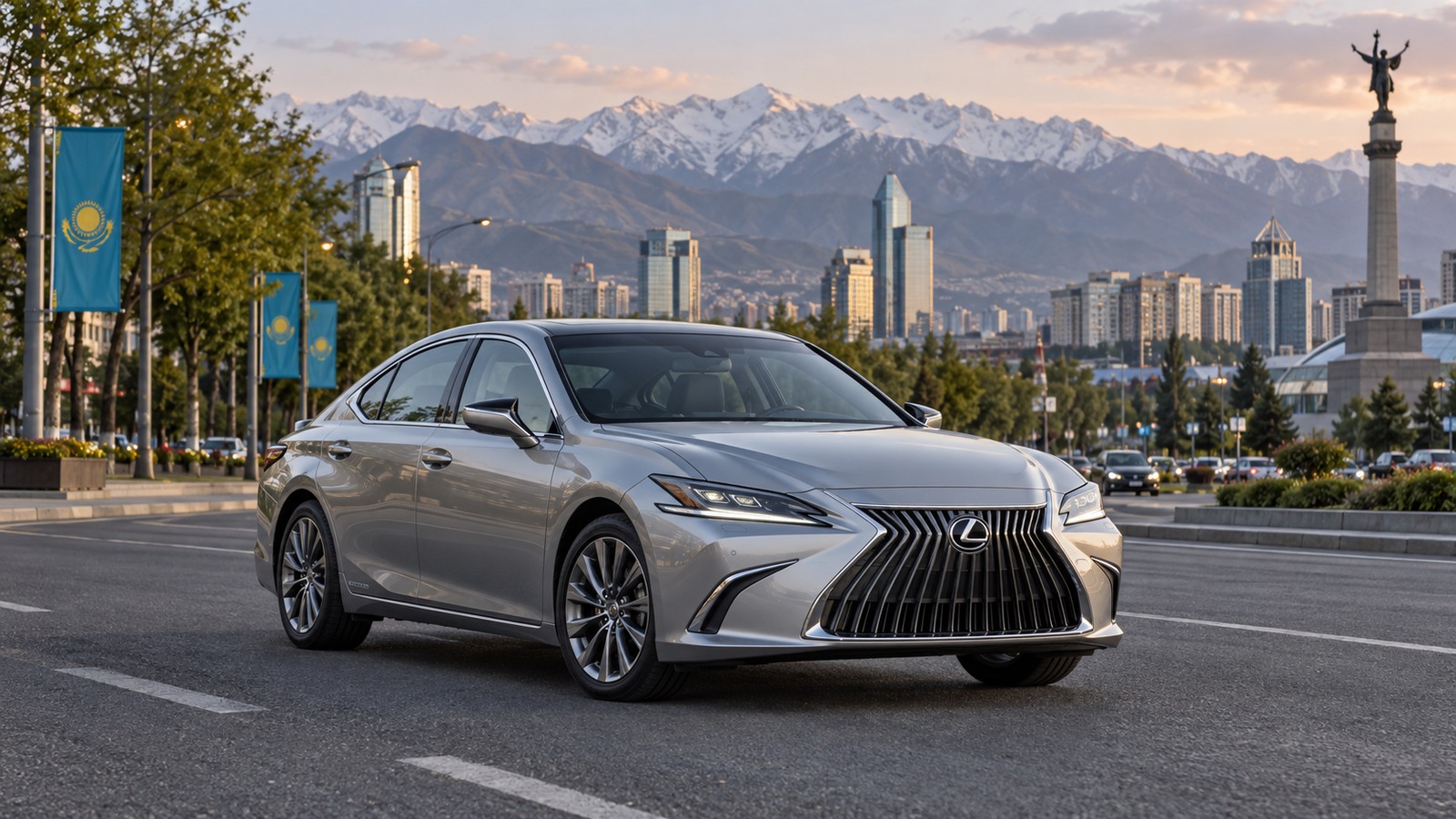 Новый Lexus ES добрался до Казахстана: версии и цены