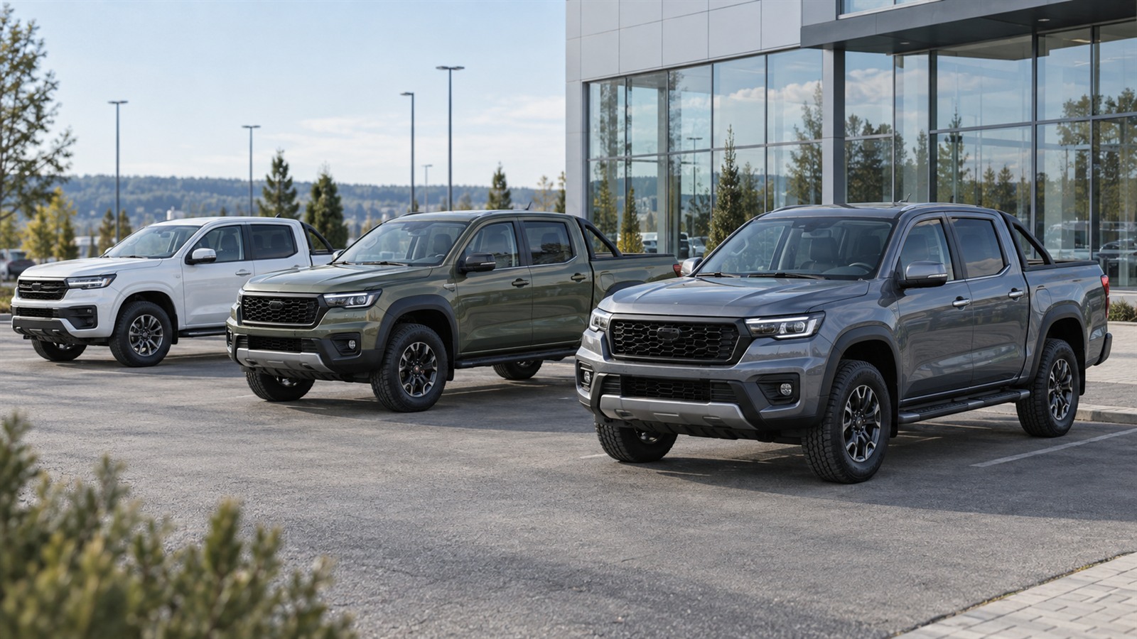 Sollers возглавил рынок пикапов в августе: отрыв от GWM – восемь машин