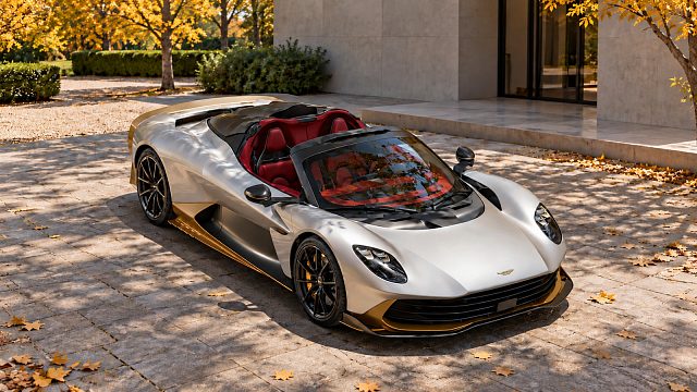 Aston Martin Valhalla Spider получил съёмную крышу и гибридную установку на 1079 сил
