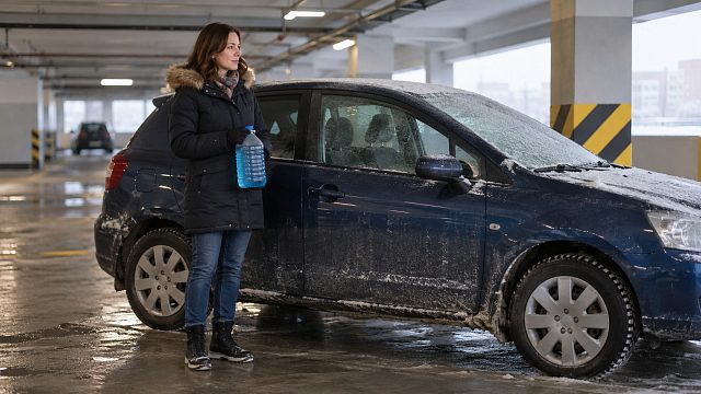 Замёрзла омывайка: как отогреть бачок и форсунки без вреда машине